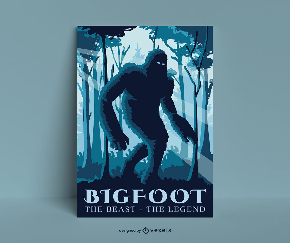Big Foot poster design