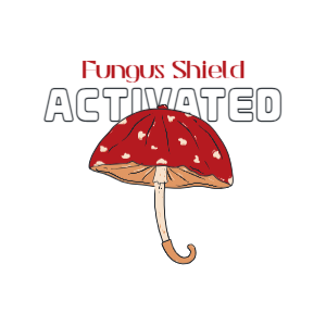 Fungus shield editable t-shirt template